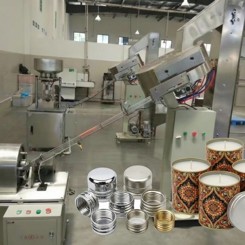 Craft Candle-productielijn met schroefdraaddop