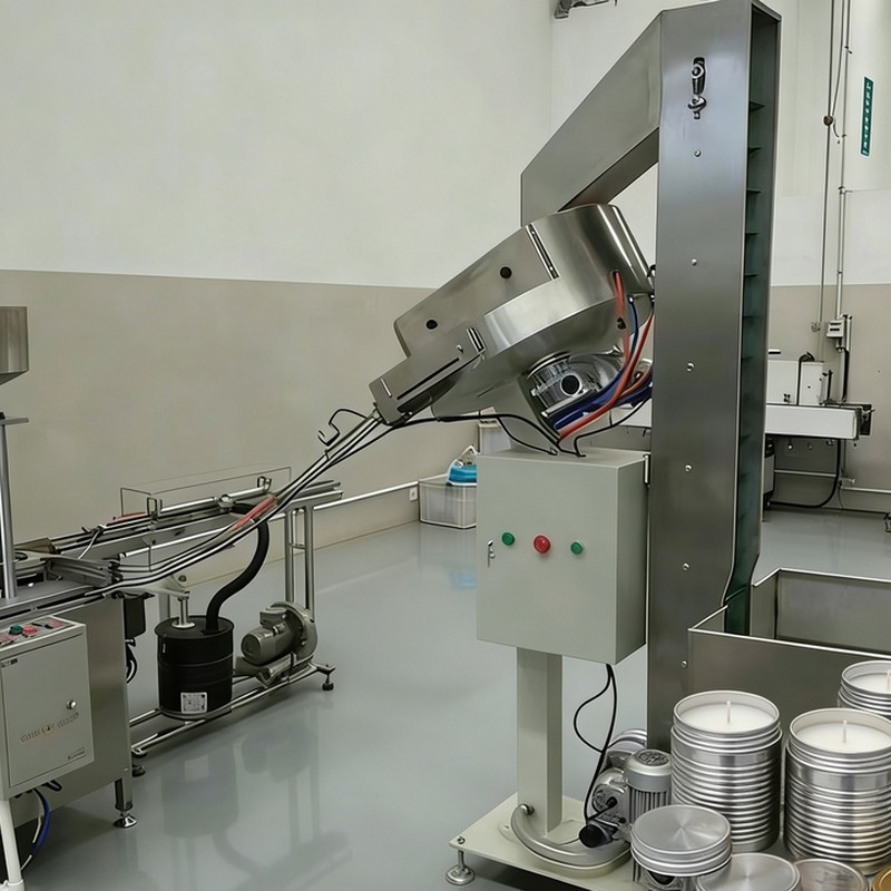 Langzaam-brandende productielijn voor kaarsen met schroefdraaddoppen