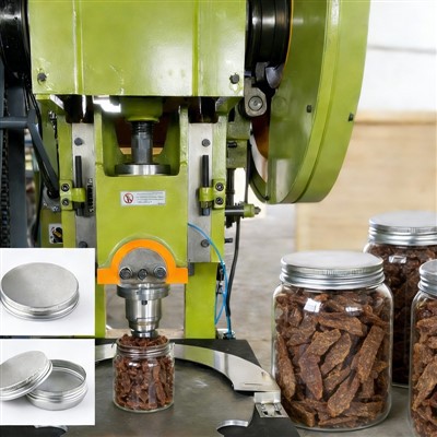 Beef Jerky productielijn met schroefdraaddop