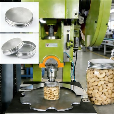 Productielijn met cashewschroefdop