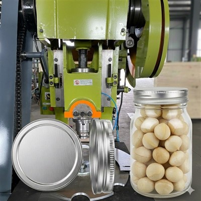 Macadamia-productielijn met schroefdraaddop